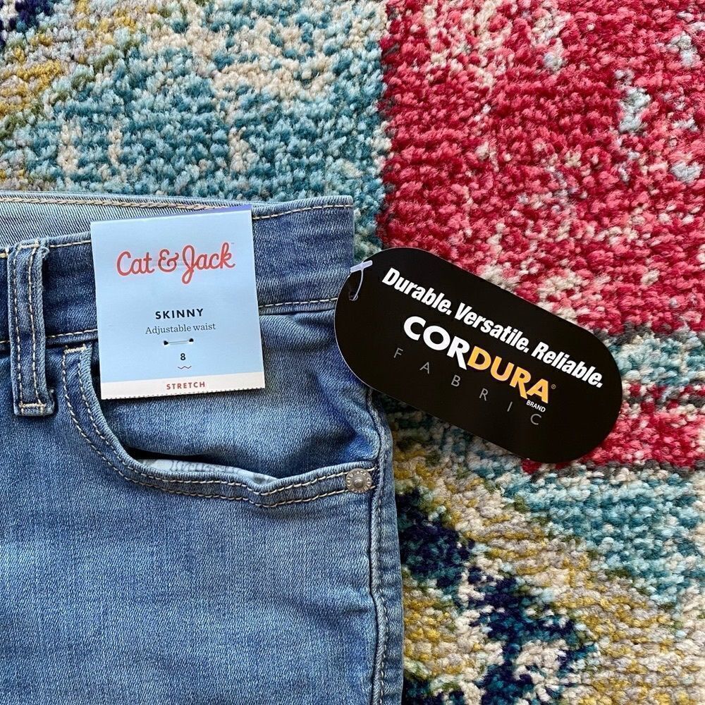 Cat & Jack Skinny Stretch Jeans - Picture 5 of 10
